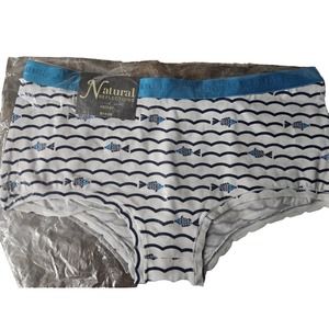 Bass Pro Shops Natural Reflections Kiss My Bass Cheeky Panties Sz Medium 2 pack